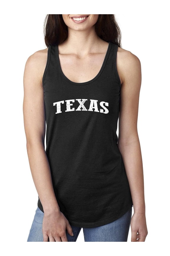 Women's Racerback Tank Top - Texas