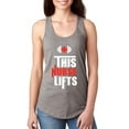 thumbnail image 1 of Women's Racerback Tank Top - This Nurse Lifts, 1 of 5