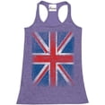 thumbnail image 1 of Women's Racerback Tank Top - Union Jack British Flag, 1 of 5
