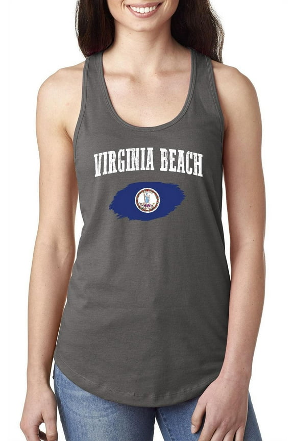 Women's Racerback Tank Top - Virginia Beach