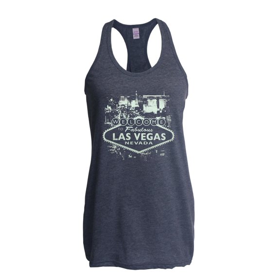 Women's Racerback Tank Top - Welcome to Las Vegas Nevada