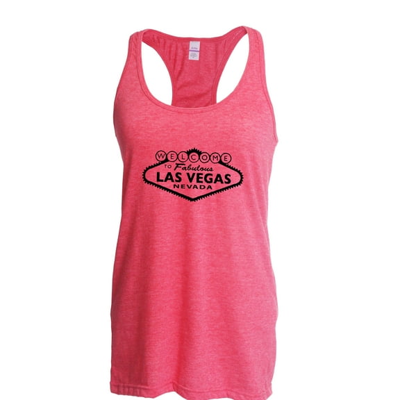 Women's Racerback Tank Top - Welcome to Las Vegas Nevada