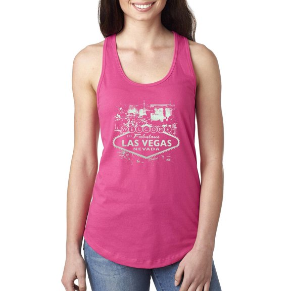 Women's Racerback Tank Top - Welcome to Las Vegas Nevada