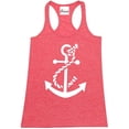 thumbnail image 1 of Women's Racerback Tank Top - White Anchor, 1 of 5