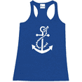thumbnail image 1 of Women's Racerback Tank Top - White Anchor, 1 of 5