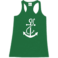 thumbnail image 1 of Women's Racerback Tank Top - White Anchor, 1 of 3