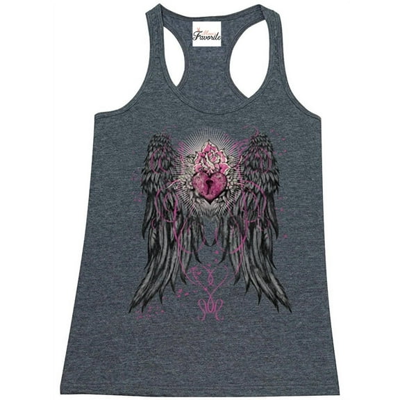 Women's Racerback Tank Top - Wings