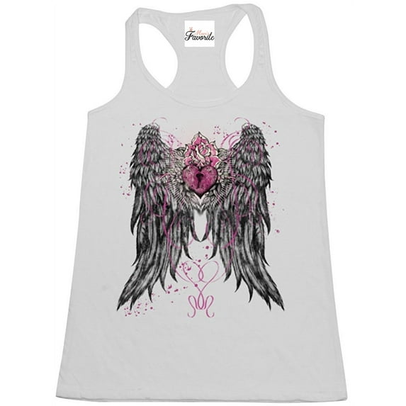 Women's Racerback Tank Top - Wings
