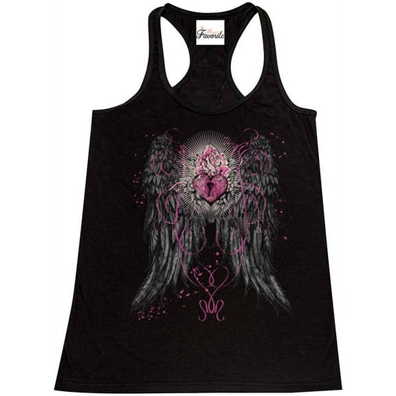 Women's Racerback Tank Top - Wings