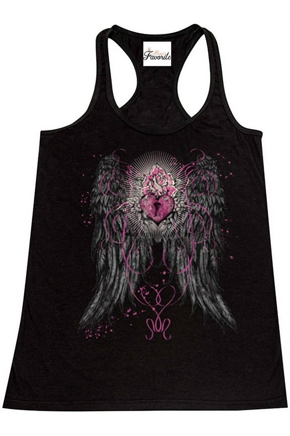 Women's Racerback Tank Top - Wings