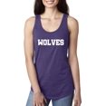 thumbnail image 1 of Women's Racerback Tank Top - Wolves, 1 of 3