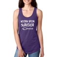 thumbnail image 1 of Women's Racerback Tank Top - Wooden Spoon Survivor, 1 of 3