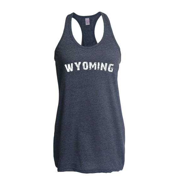 Women's Racerback Tank Top - Wyoming