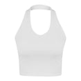 thumbnail image 1 of Women's Racerback Tank Tops Quality Plain Color Summer Tank Tops for Women Adjustable Straps Breathable U Neck Sleeveless Camisoles for Women Undershirt Basic Tanks Top, 1 of 5