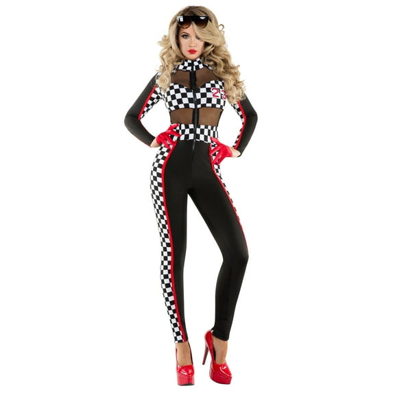 Women's Racy Racer Costume