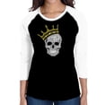 thumbnail image 1 of Women's Raglan Word Art T-shirt - Brooklyn Crown, 1 of 2