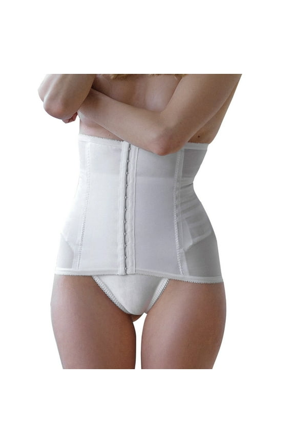 Shapette Powermesh Satin Panel Waist Cincher