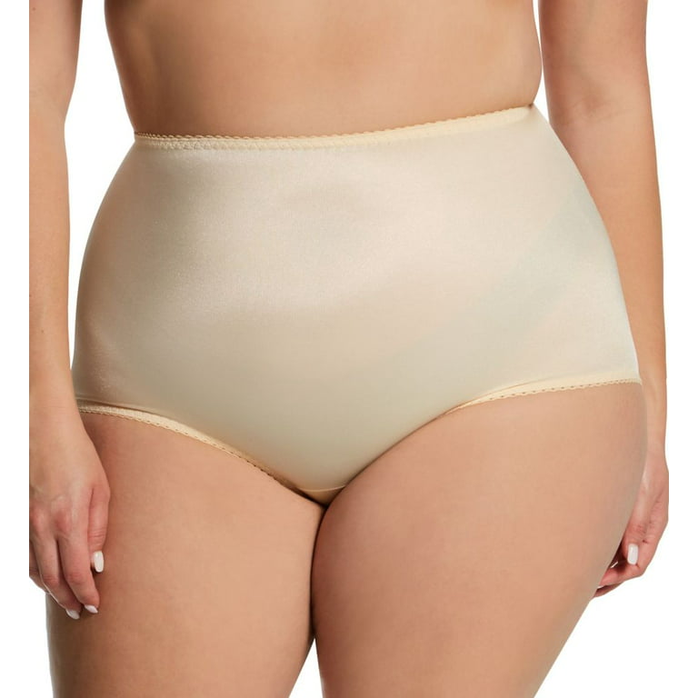 Barely There Women's Plus Size Microfiber Full Brief Panty Pant, Light  Beige, 6/7 at  Women's Clothing store: Briefs Underwear