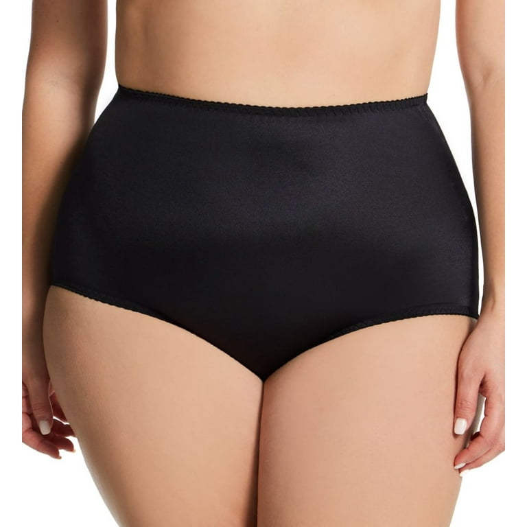 INNERSY Women's Shapewear Slight Tummy Control Knickers Black High Waist C  Section Underwear 5 Pack (M, 5 Black) : : Fashion
