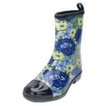 thumbnail image 1 of Women's Rain Boots Mid Calf Fashion Outdoor Waterproof Garden Shoes Colorful Printed Non Slip Rainshoes, 1 of 1