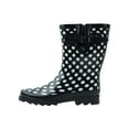 thumbnail image 1 of Women's Rain Boots Rubber Buckle Short Garden Wellies Shoes, 1 of 3