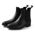 thumbnail image 1 of Women's Rain Boots - Waterproof Ankle-Length Garden & Black Shoes, 1 of 6
