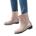 thumbnail image 1 of Women's Rain Boots Waterproof Mid Calf Rubber Garden Boots Outdoor Comfortable Non Slip Work Shoes, 1 of 4