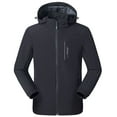 thumbnail image 1 of Women's Rain Jackets Waterproof with Hood Plaid Shirt Jacket Women Women's Jacket Water Proof Long Rain Coat gifts for seniors women Waterproof Coat, 1 of 2