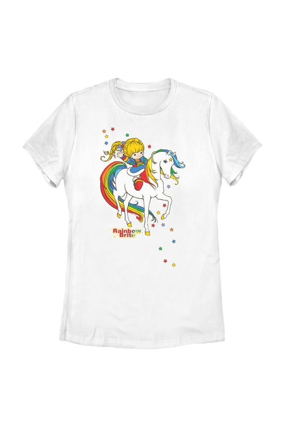 Women's Rainbow Brite With Starlite Graphic T-Shirt