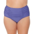 thumbnail image 1 of Women's Raisins Curve G840061 Plus Size Calina Solids Costa Swim Bottom (Eclipse 20W), 1 of 3