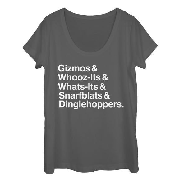 Women's Ralph Breaks the Internet Comfy Ariel  Scoop Neck Charcoal Large