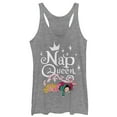 thumbnail image 1 of Women's Ralph Breaks the Internet Comfy Aurora  Racerback Tank Top Gray Heather X Small, 1 of 3