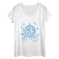 thumbnail image 1 of Women's Ralph Breaks the Internet Comfy Cinderella Scoop Neck White Large, 1 of 3