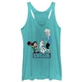 thumbnail image 1 of Women's Ralph Breaks the Internet Elsa Chillin  Racerback Tank Top Tahiti Blue Small, 1 of 3