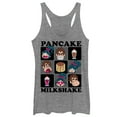 thumbnail image 1 of Women's Ralph Breaks the Internet Pancake Game  Racerback Tank Top Gray Heather 2X Large, 1 of 3