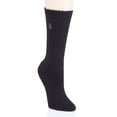 thumbnail image 1 of Women's Ralph Lauren 7696 Wool Rib Boot Sock (Black O/S), 1 of 1