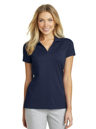 Ladies navy hotsell blue polo shirts