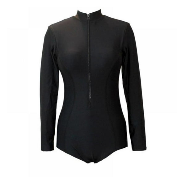 Women's Rash Guard Long Sleeve One Piece Swimsuit - UPF 50+ Sun Protection - Rashguard Wetsuit Surfing Diving