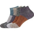 thumbnail image 1 of Women's Rayon from Bamboo Fiber Colored Sports Superior Wicking Athletic Ankle Socks Socks - Assortment C - 4prs, Size 4-9, 1 of 3