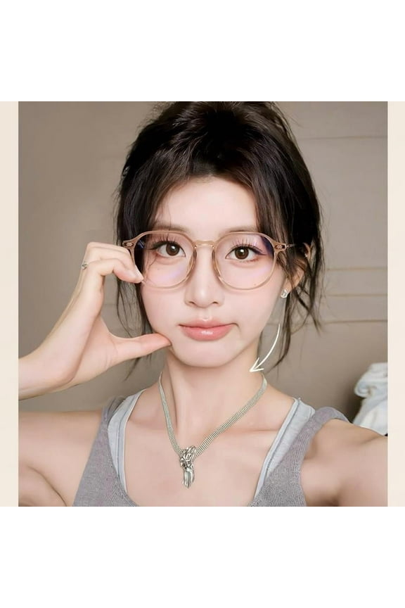 Women's Reading Glasses Square Round Shape Large Frame PC Metal Photochromic Multifocus Blue Light Blocking Readers for Women Magnification 2.0x,Brown