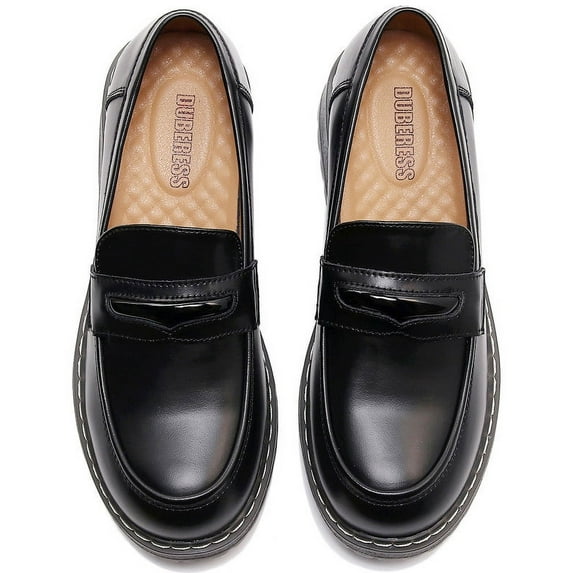 Women's Real Leather Walking Loafer Casual Flat Slip On Shoes for Ladies