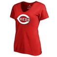 thumbnail image 1 of Women's Red Cincinnati Reds Team Wordmark T-Shirt, 1 of 3
