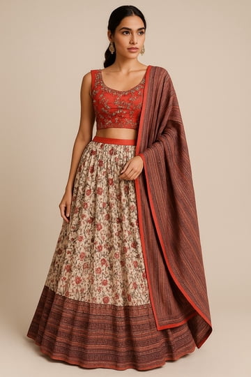 knee length dresses for ladies New Indian Festive Wear Lehenga Choli