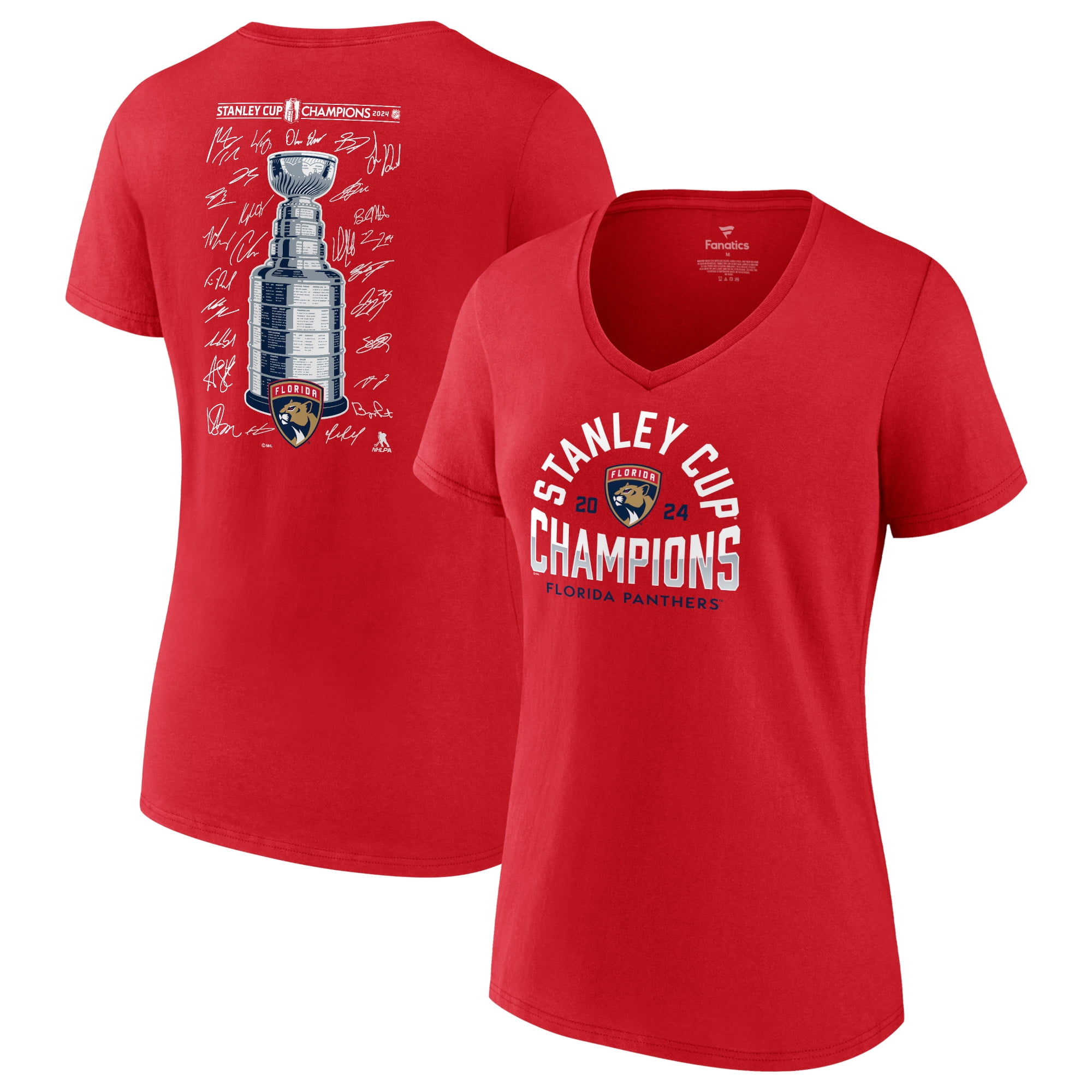 売れ筋商品|||カールバンクス カットソー トップス レディース Women'sRed Florida Panthers Team Logo Graphic V-Neck Fitted T-Shirt Red womens-g-iii-4her-by-carl-
