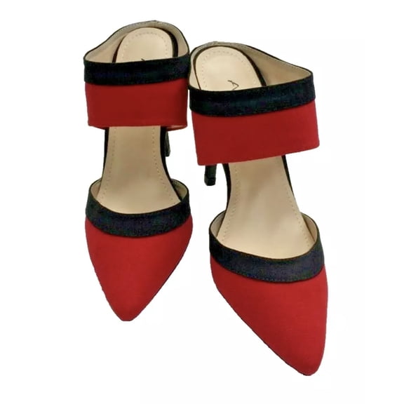 Women's Red High Heels (Size 7.5)