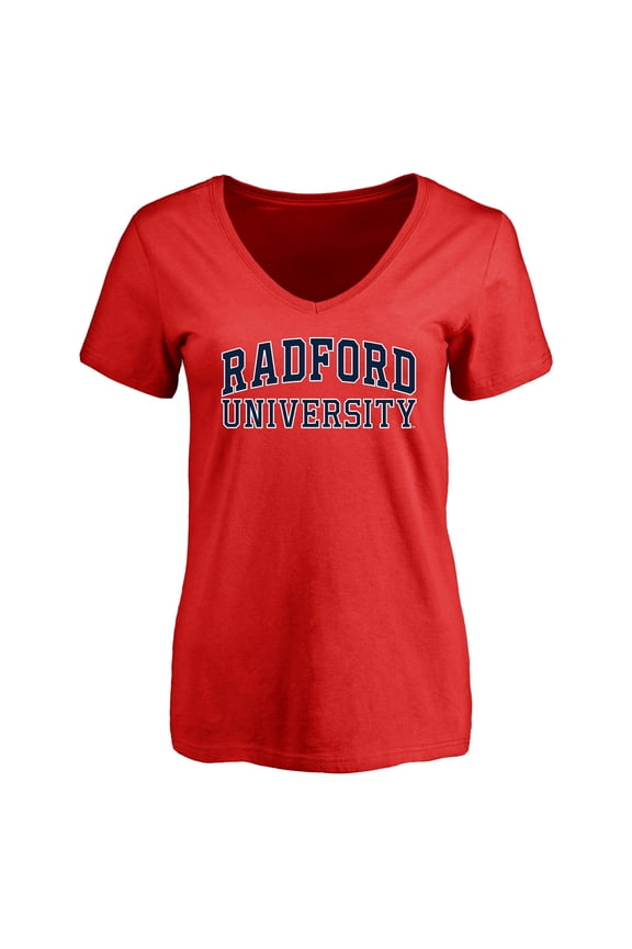 Women's Red Radford Highlanders Everyday T-Shirt