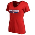 thumbnail image 1 of Women's Red Radford Highlanders Team Strong T-Shirt, 1 of 3