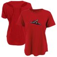 thumbnail image 1 of Women's Red Richmond Flying Squirrels Cut It Out T-Shirt, 1 of 3