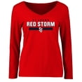 thumbnail image 1 of Women's Red St. John's Red Storm Team Strong Long Sleeve T-Shirt, 1 of 2