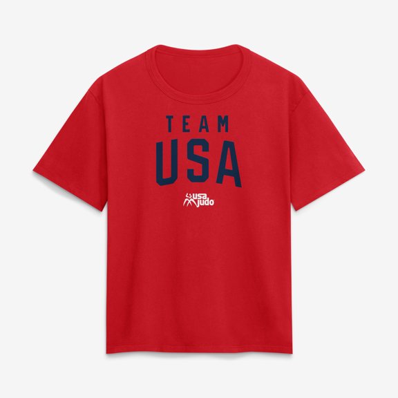Women's-Red Team USA Summer Games Judo T-Shirt